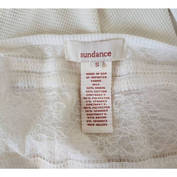 Sundance Invoke Serenity Lace Thermal Tunic Size Small - Picture 6 of 6